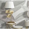 Mauro Ferretti lampe de table Glamy E27 Ø 33x81 cm or blanc