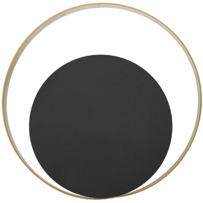 Mauro Ferretti Applique Shuttle E14 25x8x25 cm or noir