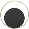 Mauro Ferretti Applique Shuttle E14 25x8x25 cm or noir