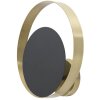 Mauro Ferretti Applique Shuttle E14 25x8x25 cm or noir