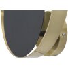 Mauro Ferretti Applique Shuttle E14 25x8x25 cm or noir