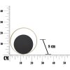 Mauro Ferretti Applique Shuttle E14 25x8x25 cm or noir