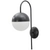Mauro Ferretti Applique Darky Straße E14 19x31x51 cm noir blanc