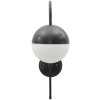 Mauro Ferretti Applique Darky Straße E14 19x31x51 cm noir blanc