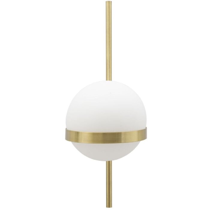 Mauro Ferretti Applique Glamy cercle E14 15x20x40 cm or blanc
