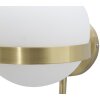 Mauro Ferretti Applique Glamy cercle E14 15x20x40 cm or blanc