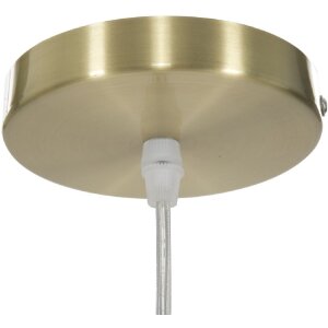 Mauro Ferretti plafonnier Glamy Ablegen E14 24x20x46 cm or blanc