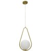 Mauro Ferretti plafonnier Glamy Ablegen E14 24x20x46 cm or blanc