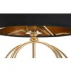 Mauro Ferretti lampe de table Circly E27 Ø 22,5x65 cm or noir