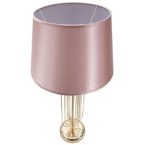 Mauro Ferretti lampe de table Krista E27 Ø 33x64 cm or rose