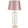 Mauro Ferretti lampe de table Krista E27 Ø 33x64 cm or rose