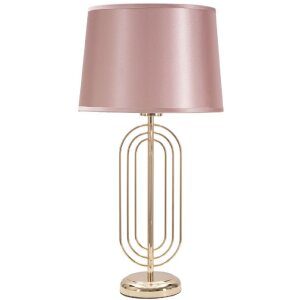 Mauro Ferretti lampe de table Krista E27 Ø 28x55 cm or rose