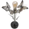 Mauro Ferretti lampe de table papillons E27 Ø 32x47 cm multicolore