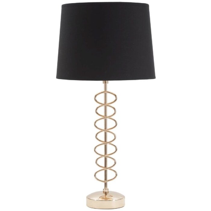 Mauro Ferretti lampe de table X E27 Ø 30x61,5 cm or noir