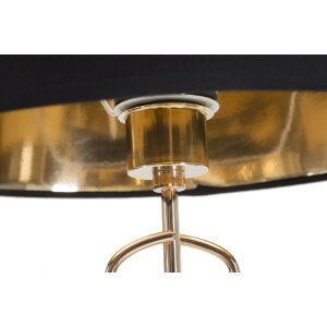 Mauro Ferretti lampe de table X E27 Ø 30x61,5 cm or noir