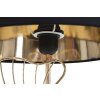 Mauro Ferretti lampe de table feuilles E27 Ø 30x60 cm noir or