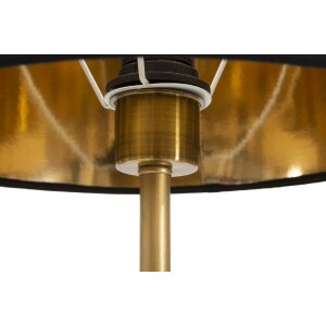 Mauro Ferretti lampe de table perroquets E27 Ø 30x62,5 cm noir or