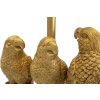 Mauro Ferretti lampe de table perroquets E27 Ø 30x62,5 cm noir or