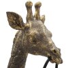 Mauro Ferretti lampe de table girafe E27 40x22x80 cm or antique