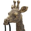 Mauro Ferretti lampe de table girafe E27 28x16x60 cm or antique