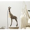 Mauro Ferretti lampe de table girafe E27 28x16x60 cm or antique