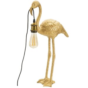 Mauro Ferretti lampe de table Flamingo E27 37x19x59 cm or