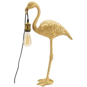 Mauro Ferretti lampe de table Flamingo E27 37x19x59 cm or