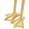 Mauro Ferretti lampe de table Flamingo E27 37x19x59 cm or