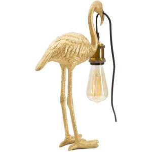 Mauro Ferretti lampe de table Flamingo E27 13x11,5x39,5 cm or