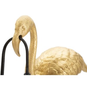Mauro Ferretti lampe de table Flamingo E27 13x11,5x39,5 cm or