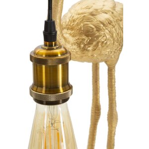 Mauro Ferretti lampe de table Flamingo E27 13x11,5x39,5 cm or