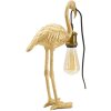 Mauro Ferretti lampe de table Flamingo E27 13x11,5x39,5 cm or
