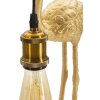 Mauro Ferretti lampe de table Flamingo E27 13x11,5x39,5 cm or