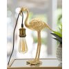 Mauro Ferretti lampe de table Flamingo E27 13x11,5x39,5 cm or