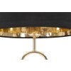 Mauro Ferretti lampe de table bulle E27 Ø 32,5x61 cm noir or