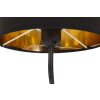 Mauro Ferretti lampe de table singe assis E27 Ø 20x51,5 cm or noir