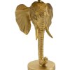 Mauro Ferretti lampe de table éléphant E27 Ø 32x59 cm or noir