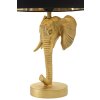 Mauro Ferretti lampe de table éléphant E27 Ø 25x43 cm or noir