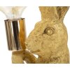 Mauro Ferretti lampe de table lapin E27 13x17x35.5 cm or