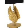 Mauro Ferretti lampe de table aile E27 Ø 25x45 cm or noir