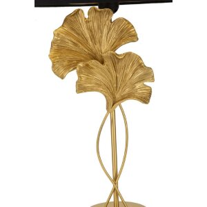Mauro Ferretti lampe de table débit E27 Ø 30x63 cm or noir