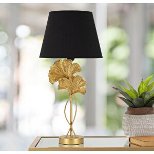 Mauro Ferretti lampe de table débit E27 Ø 30x63 cm or noir