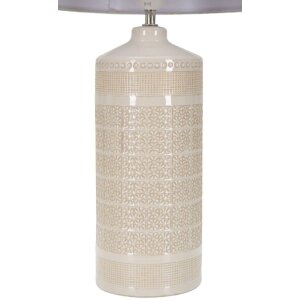 Mauro Ferretti lampe de table Schaubilder E27 Ø 30x55 cm crème