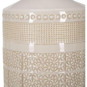 Mauro Ferretti lampe de table Schaubilder E27 Ø 30x55 cm crème