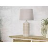Mauro Ferretti lampe de table Schaubilder E27 Ø 30x55 cm crème