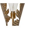 Mauro Ferretti lampe de table Palmier E27 Ø 26x65 cm or