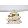 Mauro Ferretti lampe de table Glam-Weltraum E27 Ø 33x53 cm blanc or