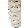 Mauro Ferretti lampe de table Glam-Weltraum E27 Ø 33x53 cm blanc or