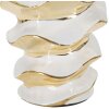 Mauro Ferretti lampe de table Glam-Weltraum E27 Ø 33x53 cm blanc or