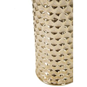 Mauro Ferretti lampe de table Glam Gold E27 Ø 30x47,5 cm or blanc